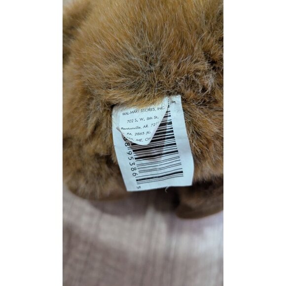 vintage Walmart cowboy safari monkey  in hat plush stuffed animal toy  9" - Picture 5 of 7